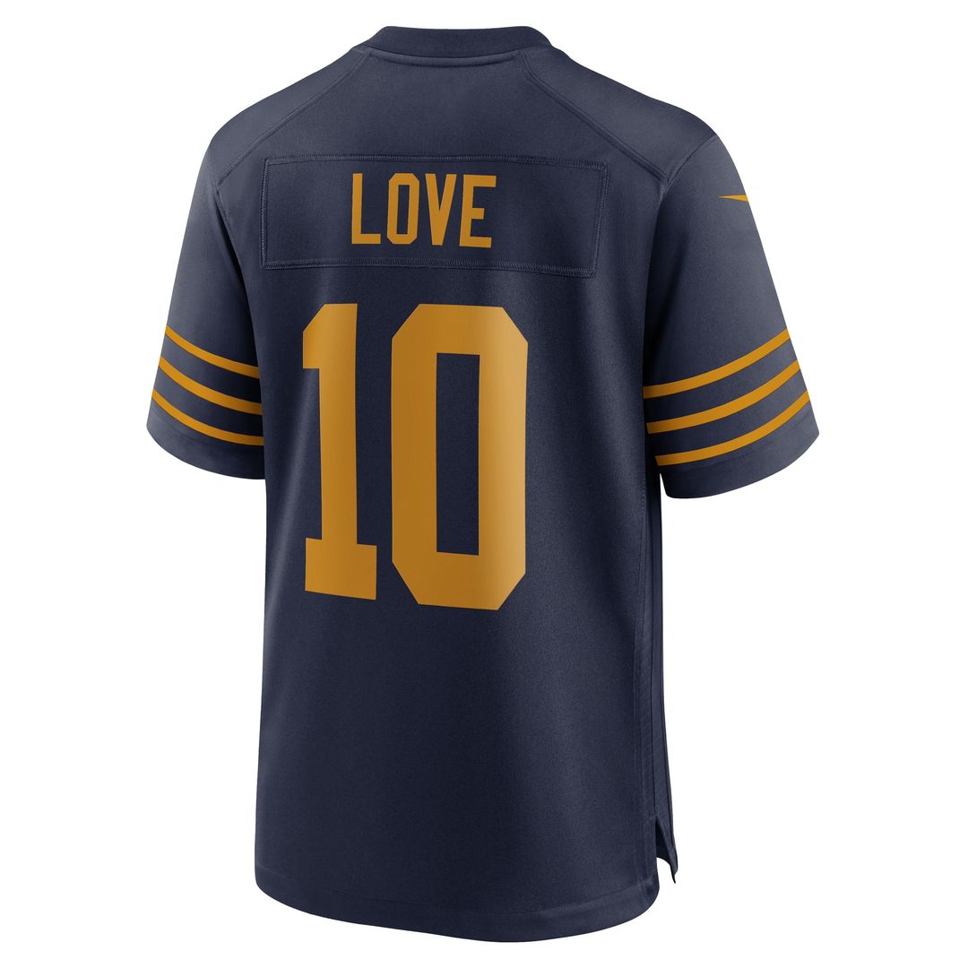 Love Green Bay Packers The 1923 Classic Game Jersey - Navy