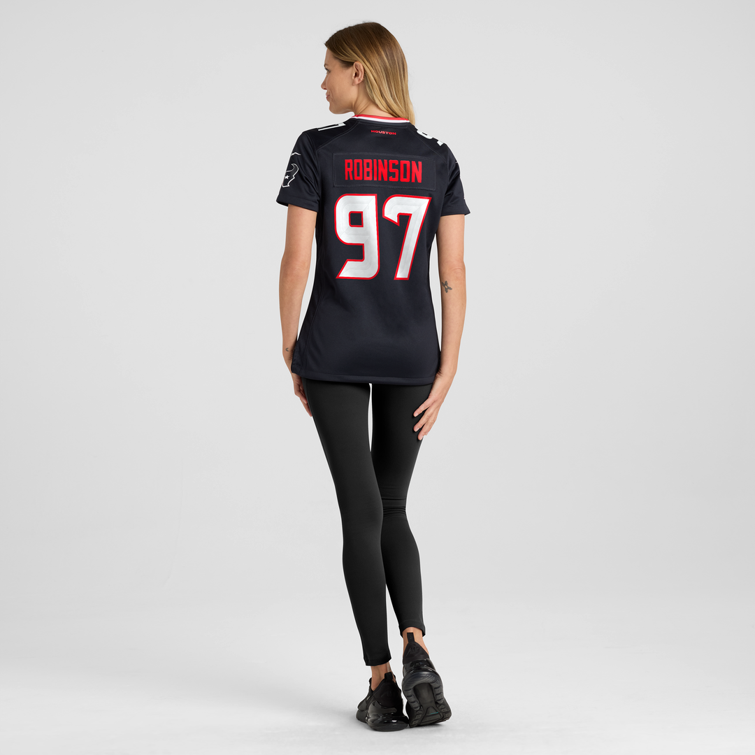 Dominique Robinson Houston Texans Women's Team Game Jersey - Navy