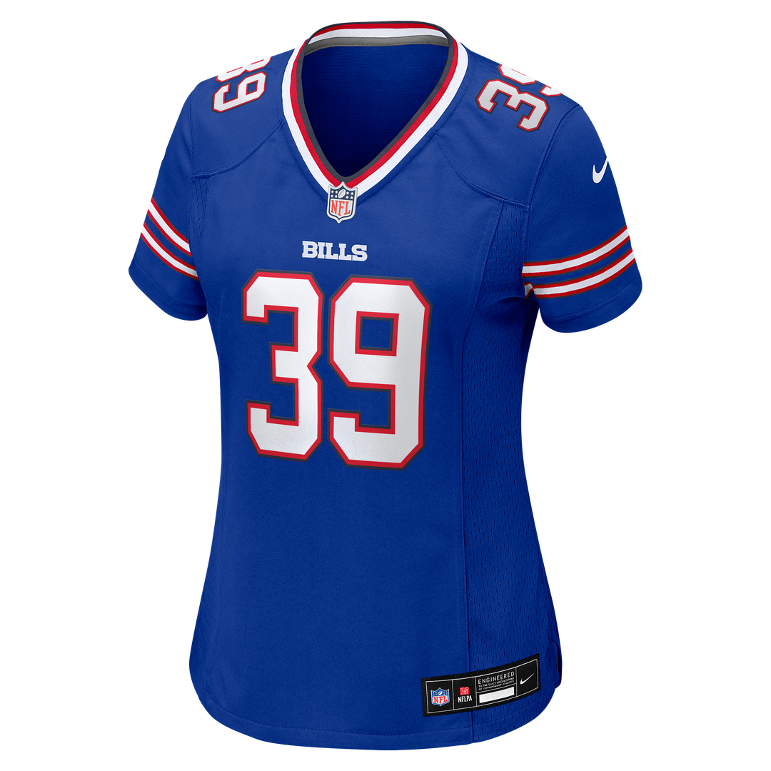 Tommy Doman Buffalo Bills Women's Team Game Jersey - Royal