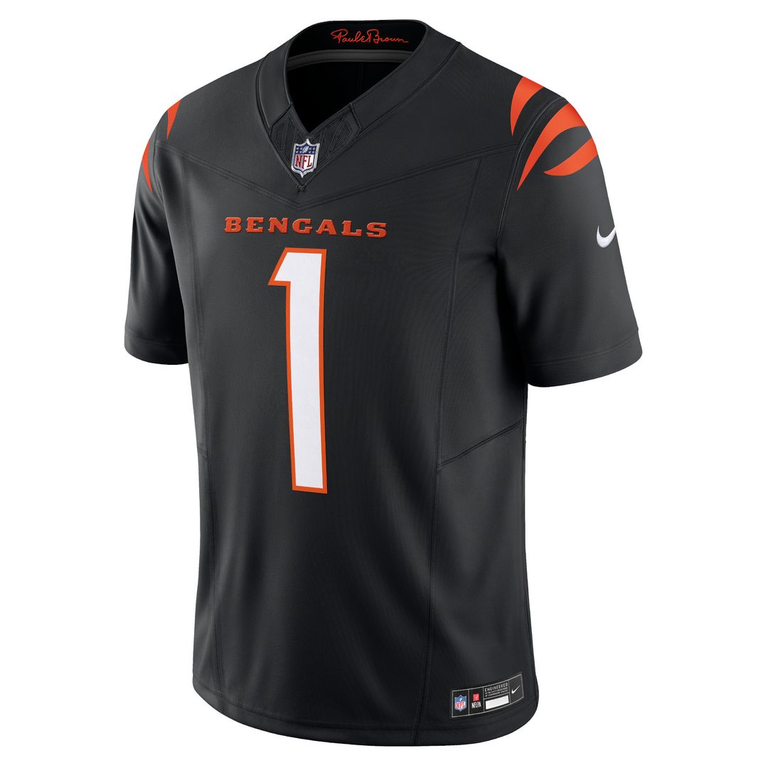 Ja'Marr Chase Cincinnati Bengals Vapor F.U.S.E. Limited Jersey - Black