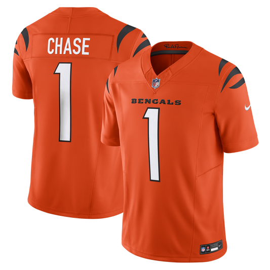 Ja'Marr Chase Cincinnati Bengals Vapor F.U.S.E. Limited Jersey - Orange