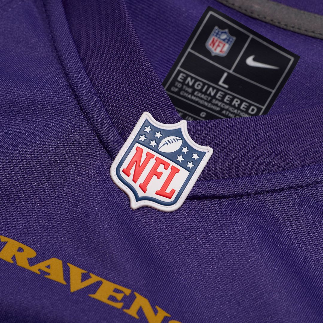 Lamar Jackson Baltimore Ravens Game Jersey - White