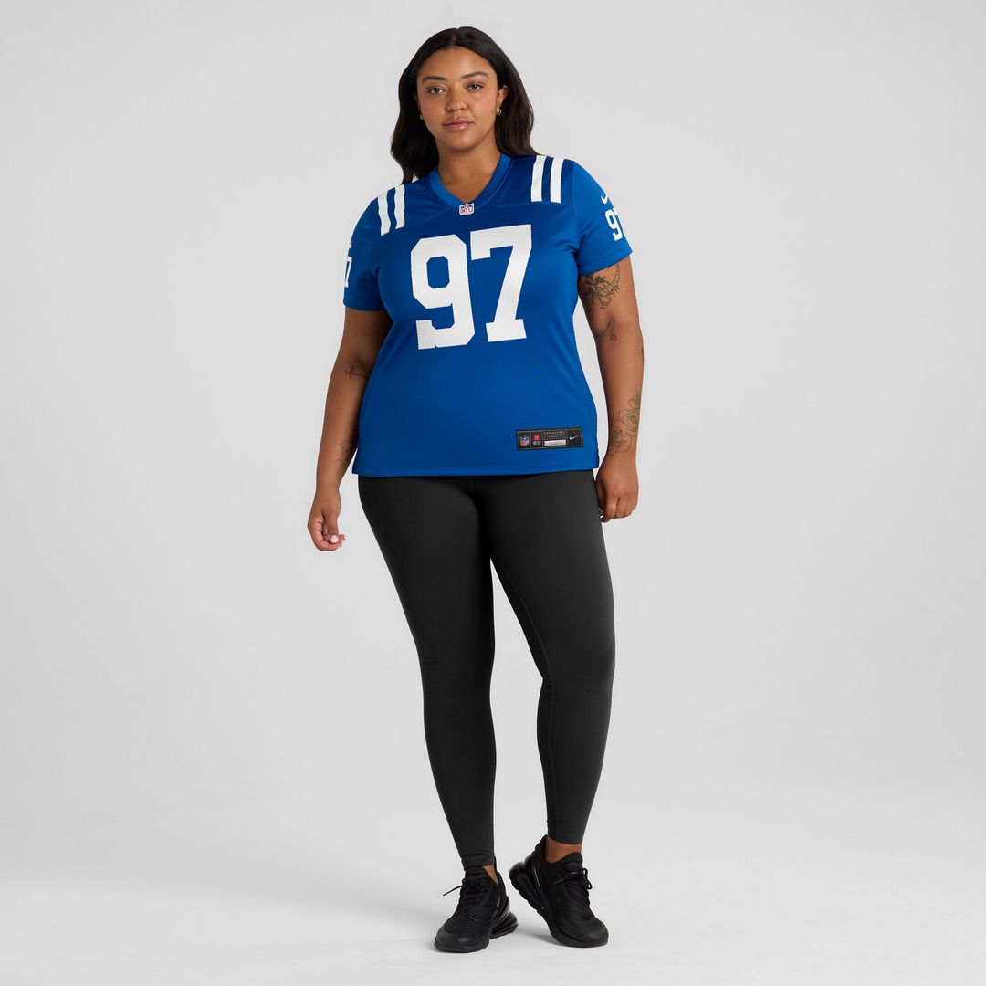 Laiatu Latu Indianapolis Colts Women's Game Jersey - Royal