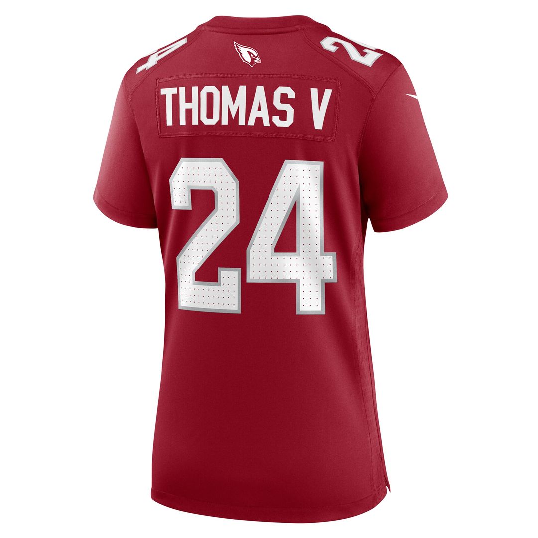 Starling Thomas V Arizona Cardinals Women's Team Game Jersey - Cardinal