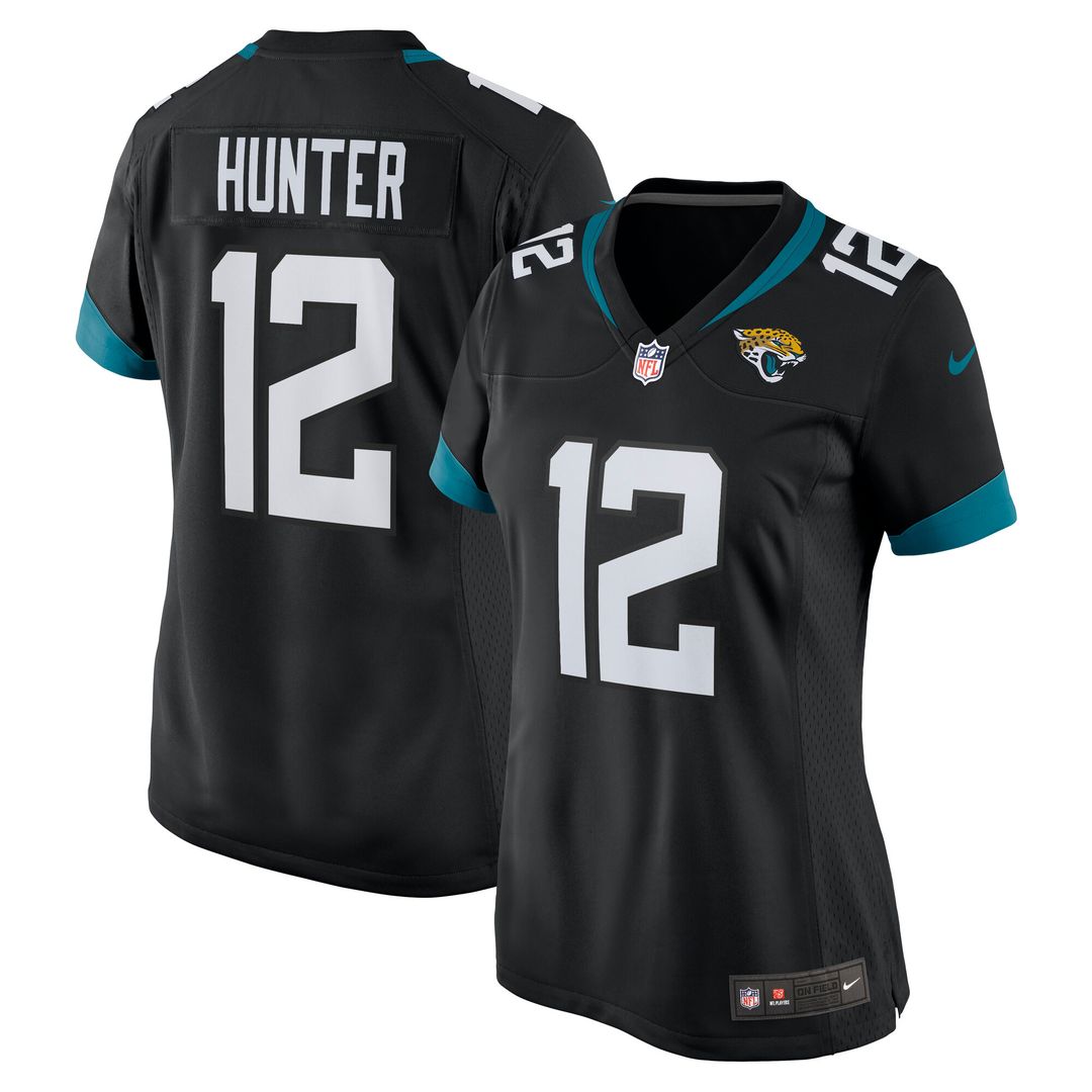 Travis Hunter Jacksonville Jaguars Women's Team Game Jersey - Teal