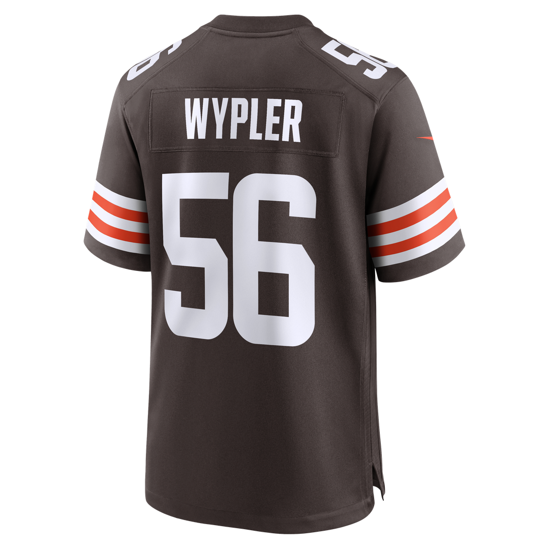 Luke Wypler Cleveland Browns Team Game Jersey - Brown