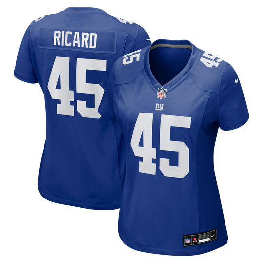 Patrick Ricard New York Giants Women's Team Game Jersey - Royal