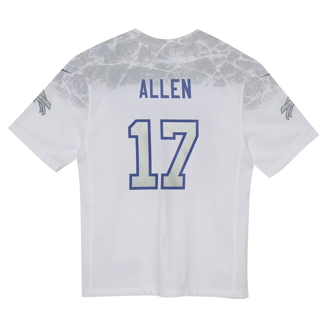 Josh Allen Buffalo Bills Toddler 2025 Rivalries Collection Game Jersey - White