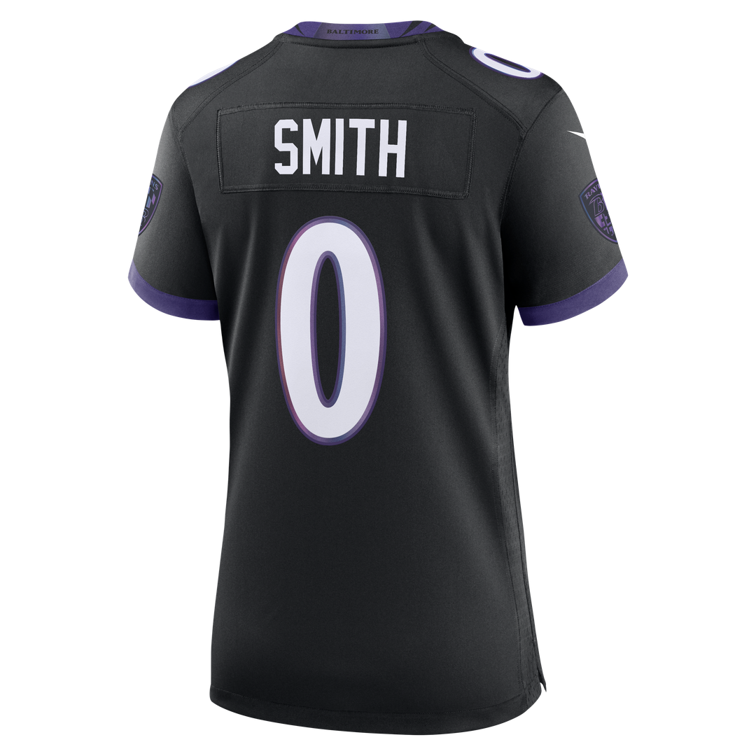 Roquan Smith Baltimore Ravens Women's Alternate Game Jersey - Black