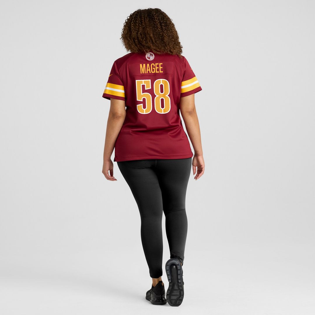 Magee Washington Commanders Women's Team Game Jersey - Burgundy