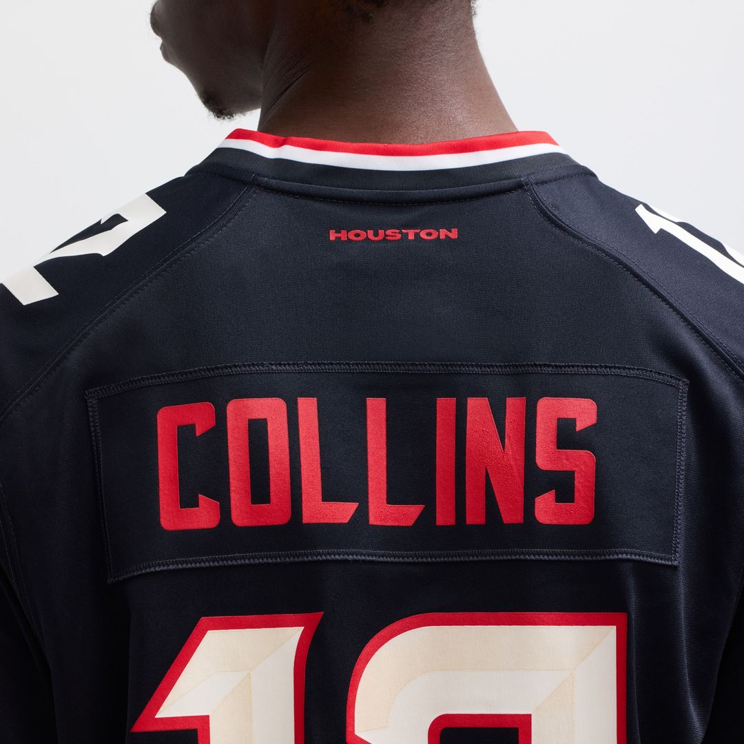 Nico Collins Houston Texans Game Jersey - Navy