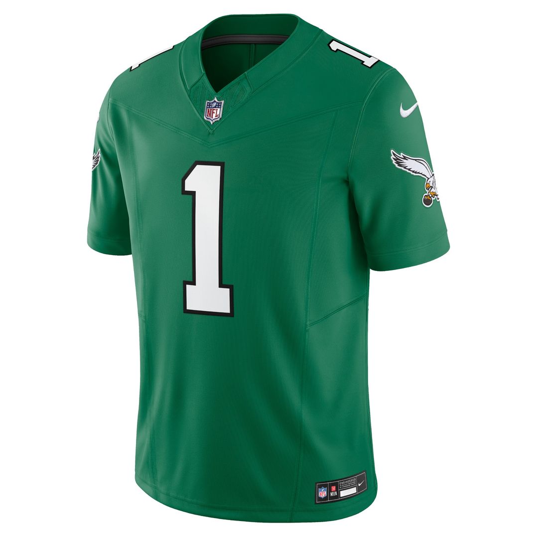 Jalen Hurts Philadelphia Eagles Vapor F.U.S.E. Limited Jersey - Midnight Green
