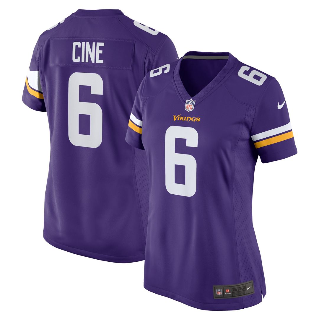 Lewis Cine Minnesota Vikings Women's Game Player Jersey - Purple