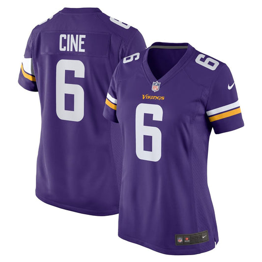 Lewis Cine Minnesota Vikings Women's Game Player Jersey - Purple