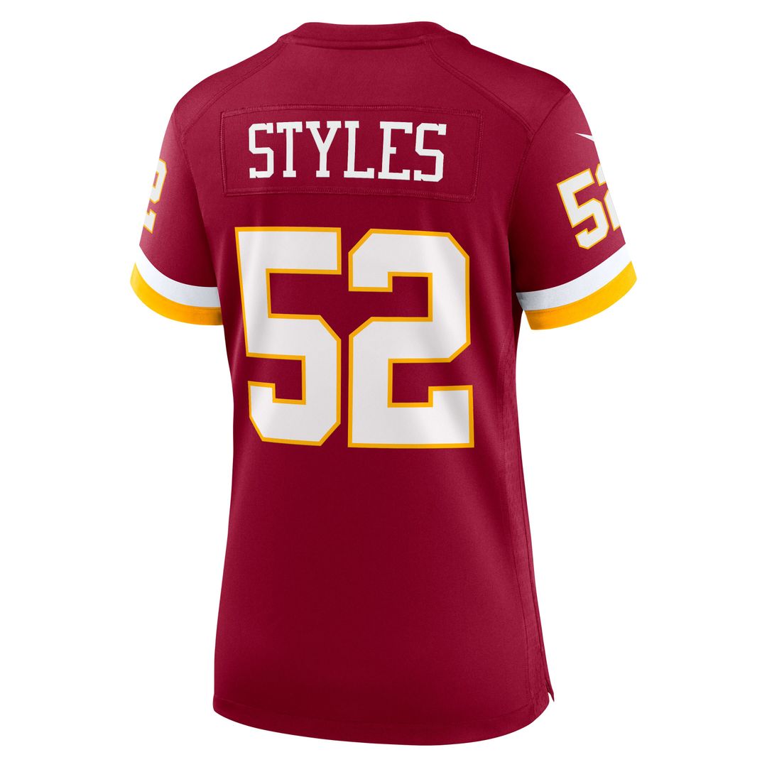 Sonny Styles Washington Commanders Women's Game Jersey - Burgundy