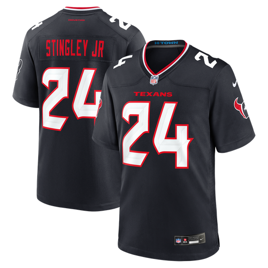 Derek Stingley Jr. Houston Texans Game Jersey - Navy