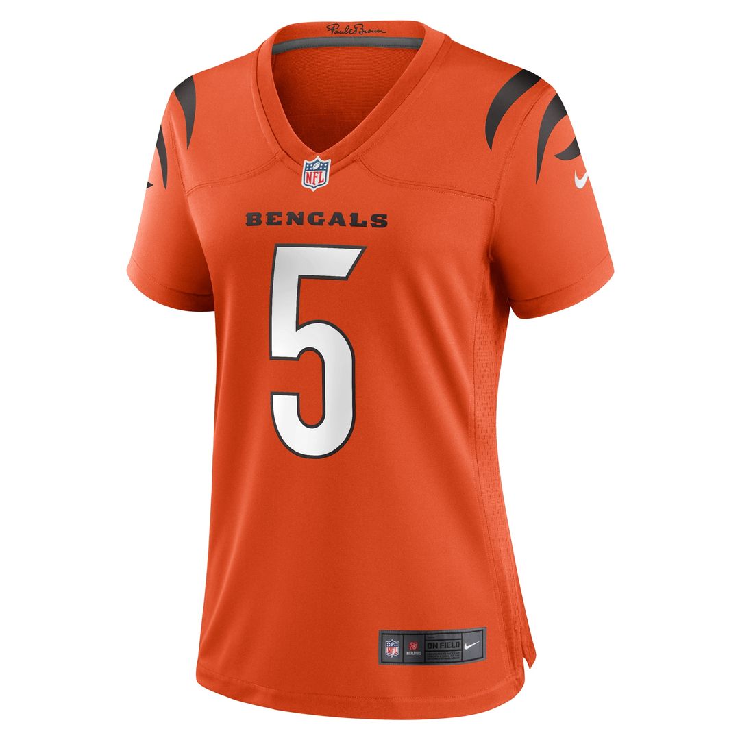 Tee Higgins Cincinnati Bengals Women's Alternate Game Jersey - Orange