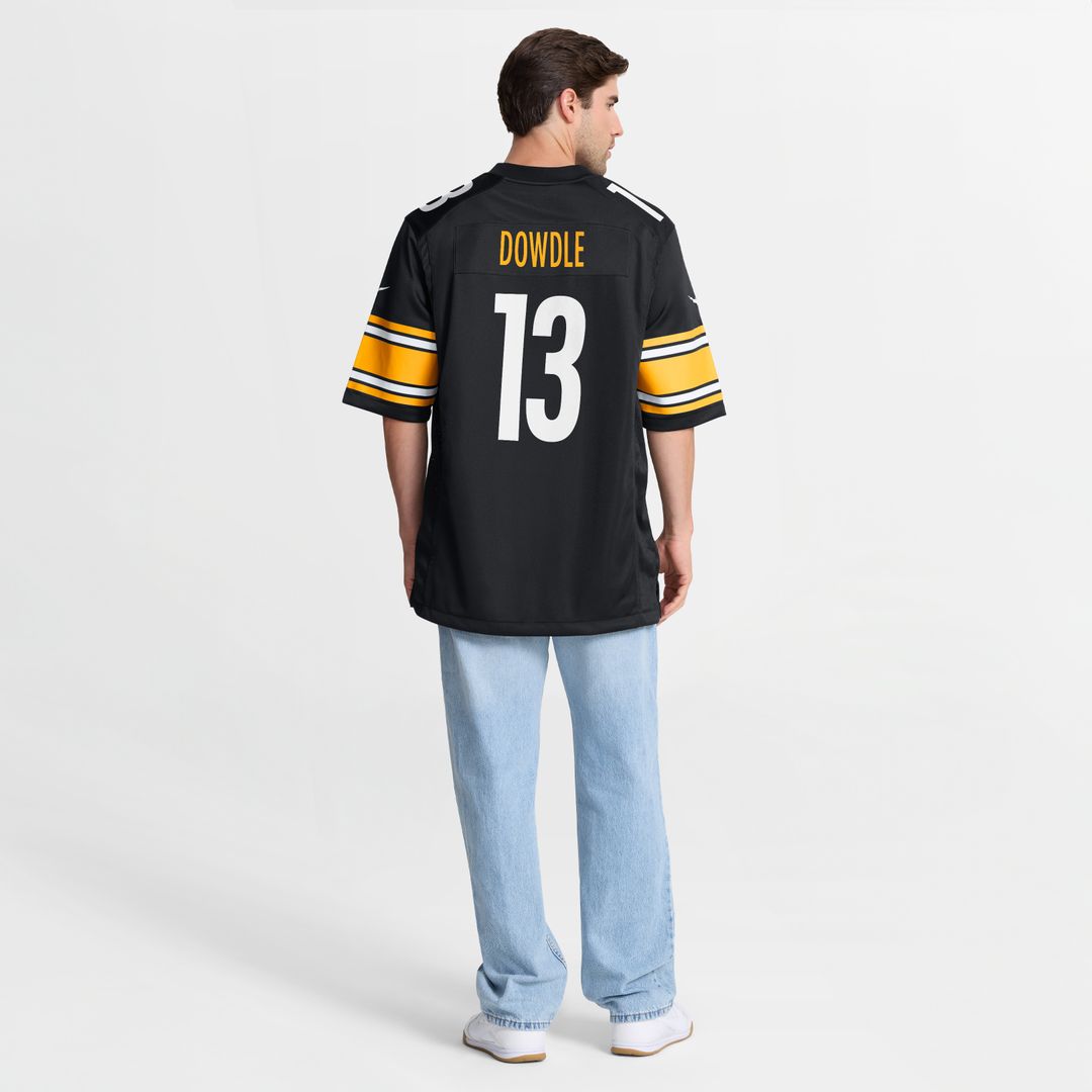 Rico Dowdle Pittsburgh Steelers Game Jersey - Black