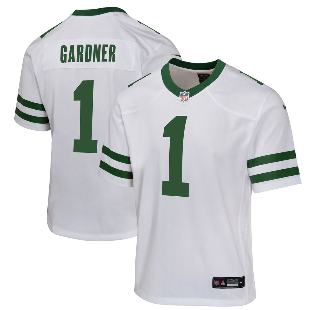 Ahmad Sauce Gardner New York Jets Youth Game Jersey - Black