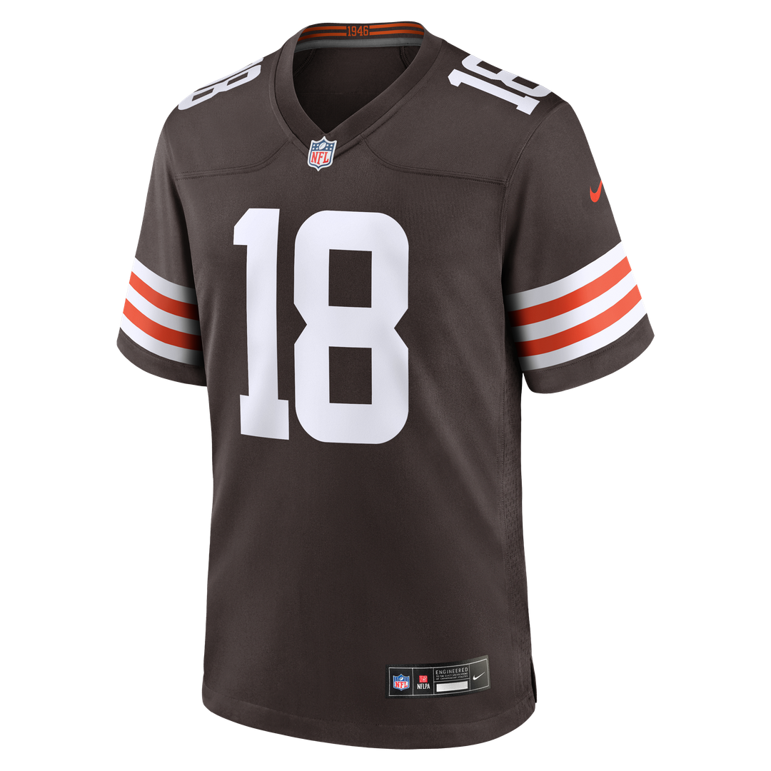 David Bell Cleveland Browns Game Jersey - Brown