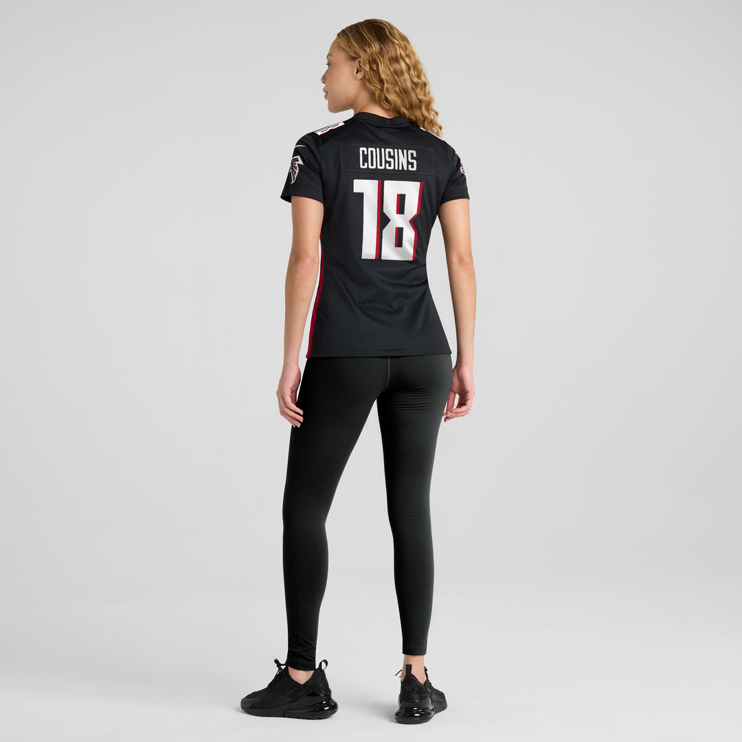 Kirk Cousins Atlanta Falcons Women's Game Player Jersey - Black