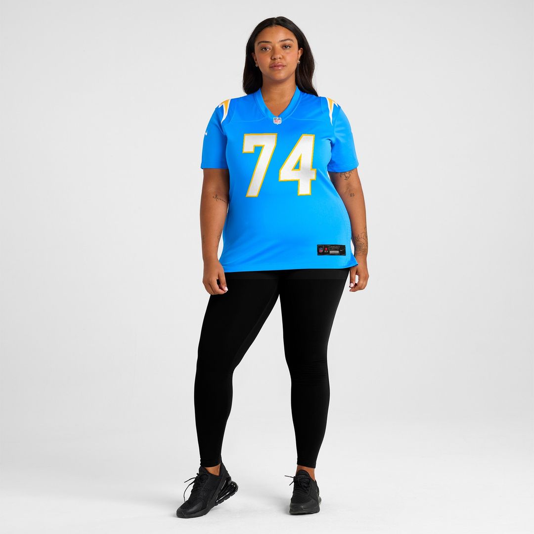 Austin Deculus Los Angeles Chargers Women's Team Game Jersey - Powder Blue