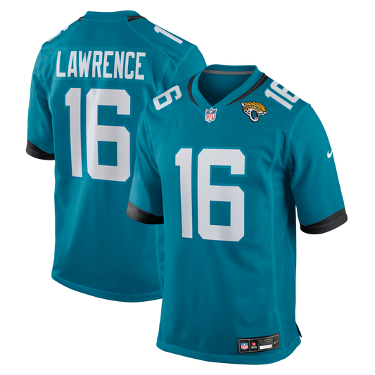 Trevor Lawrence Jacksonville Jaguars Game Jersey - Teal