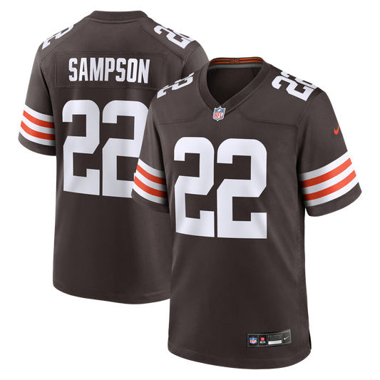 Dylan Sampson Cleveland Browns Team Game Jersey - Brown