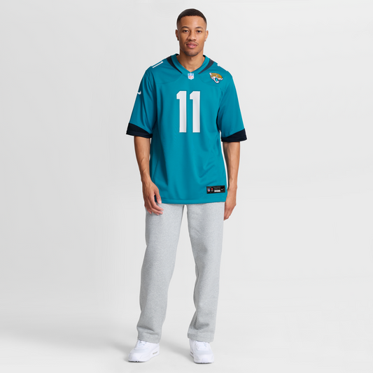 Parker Washington Jacksonville Jaguars Team Game Jersey - Teal