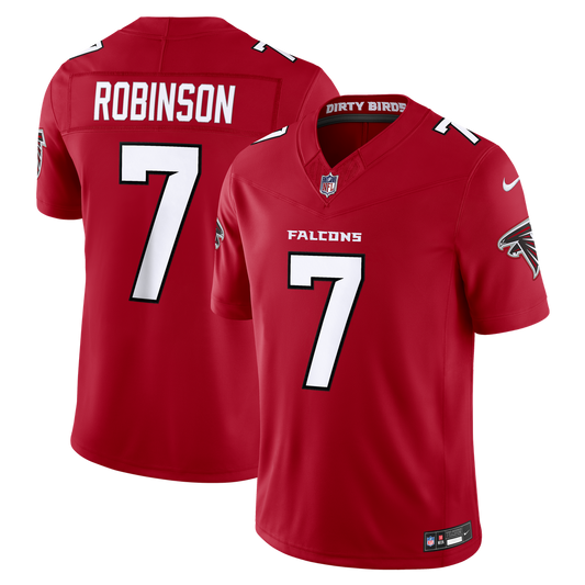 Bijan Robinson Atlanta Falcons Vapor F.U.S.E. Stitched Limited Jersey - Red