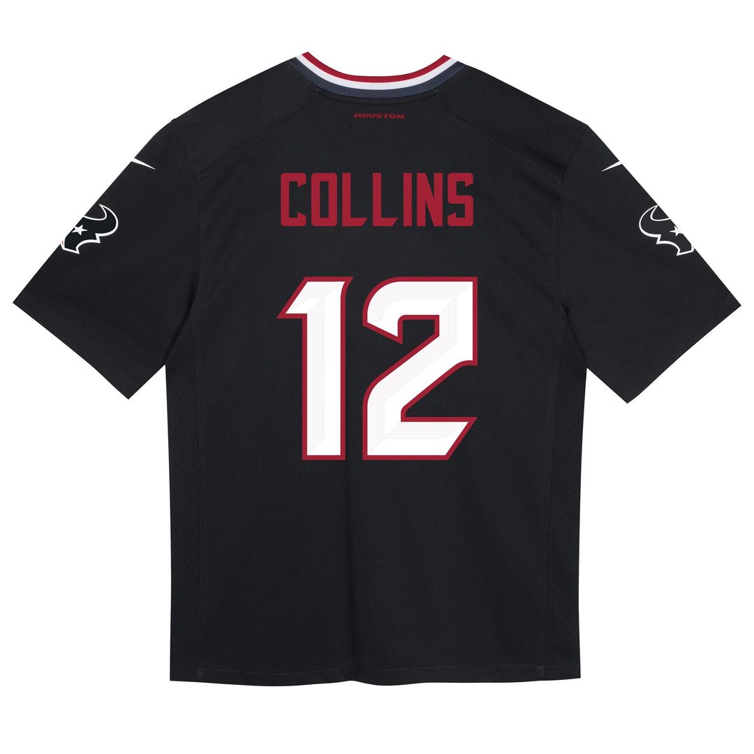 Nico Collins Houston Texans Preschool Team Player Game Jersey - Navy
