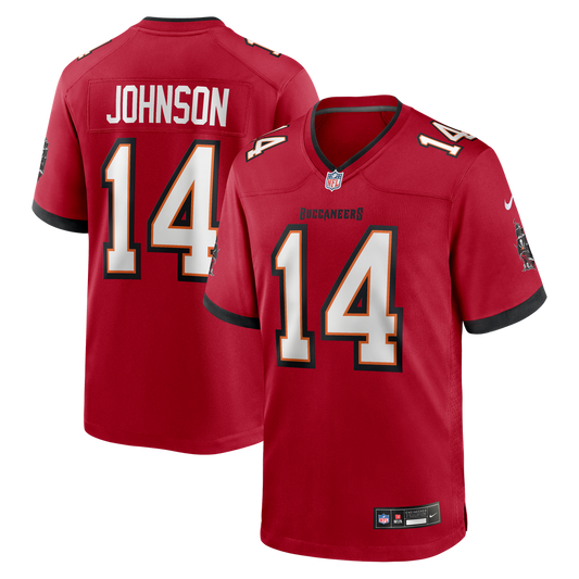 Brad Johnson Tampa Bay Buccaneers Game Retired Player Jersey - Red
