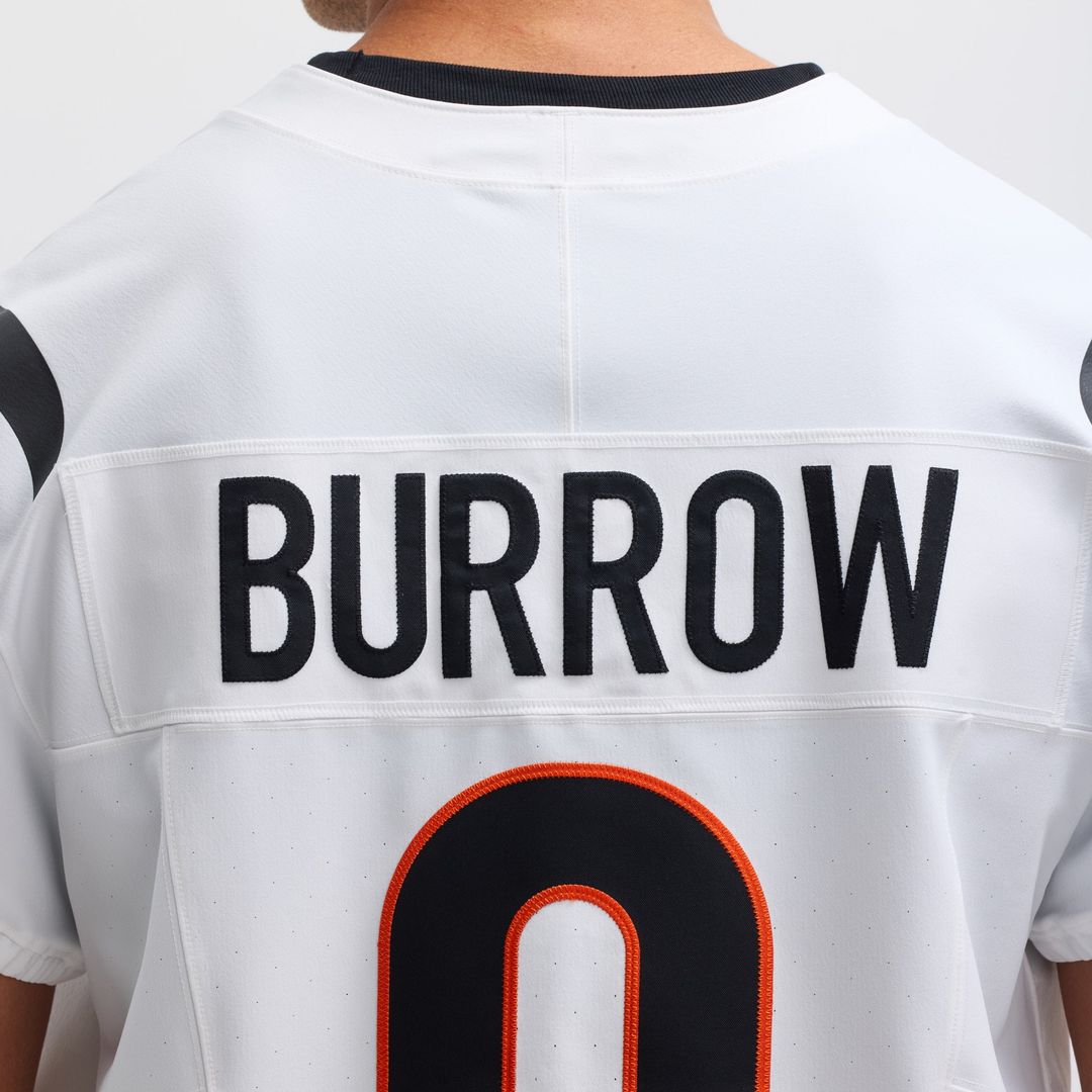 Joe Burrow Cincinnati Bengals Vapor F.U.S.E. Elite Jersey - White
