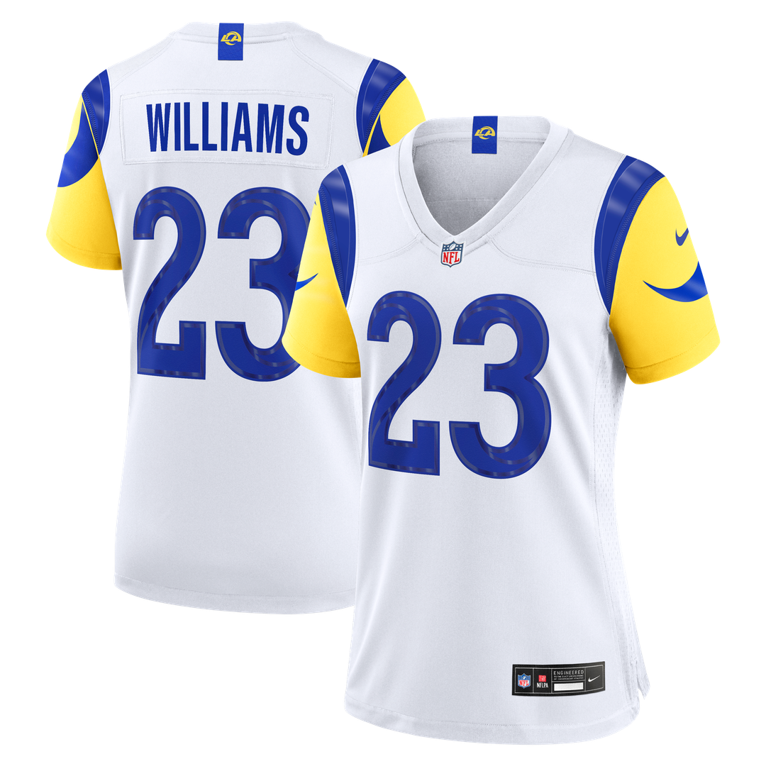 Kyren Williams Los Angeles Rams Women's Game Jersey - White