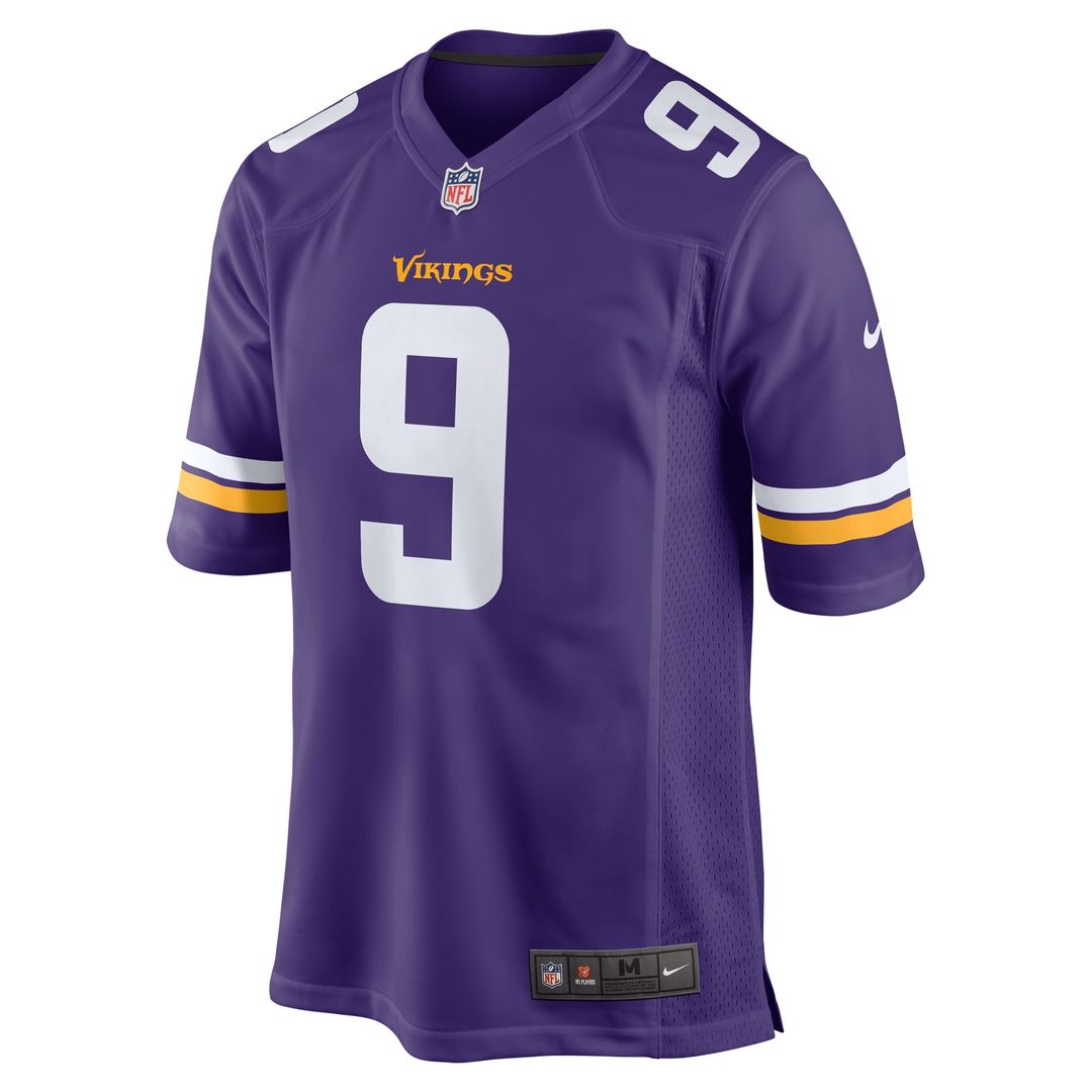 J.J. McCarthy Minnesota Vikings Alternate Game Player Jersey - White
