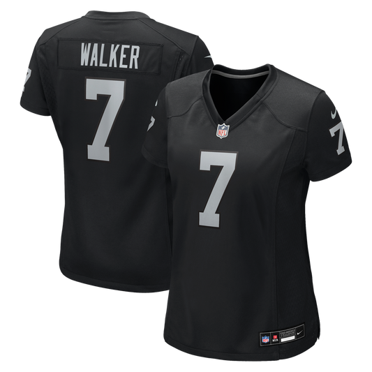 Quay Walker Las Vegas Raiders Women's Team Game Jersey - Black