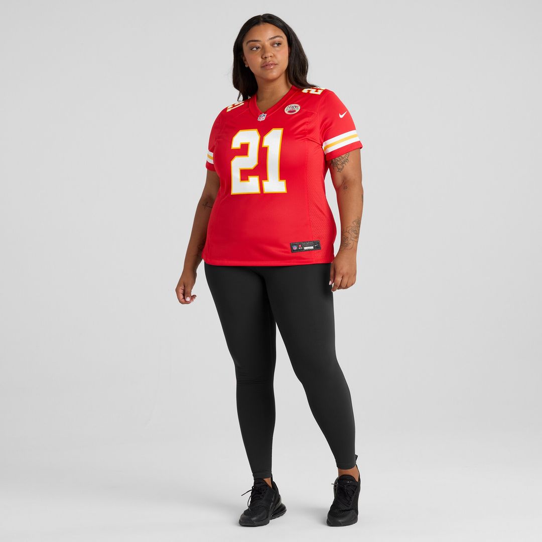 Jaden Hicks Kansas City Chiefs Women's Game Jersey - Red