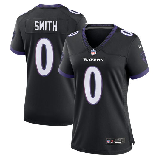 Roquan Smith Baltimore Ravens Women's Alternate Game Jersey - Black
