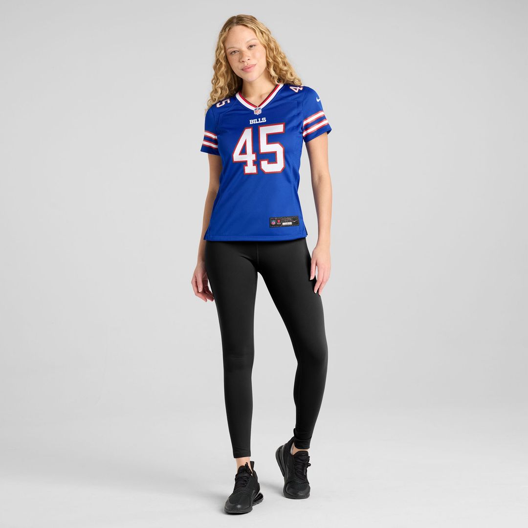 Shaq Thompson Buffalo Bills Women's Team Game Jersey - Royal