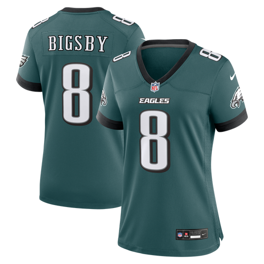 Tank Bigsby Philadelphia Eagles Women's Team Game Jersey - Midnight Green