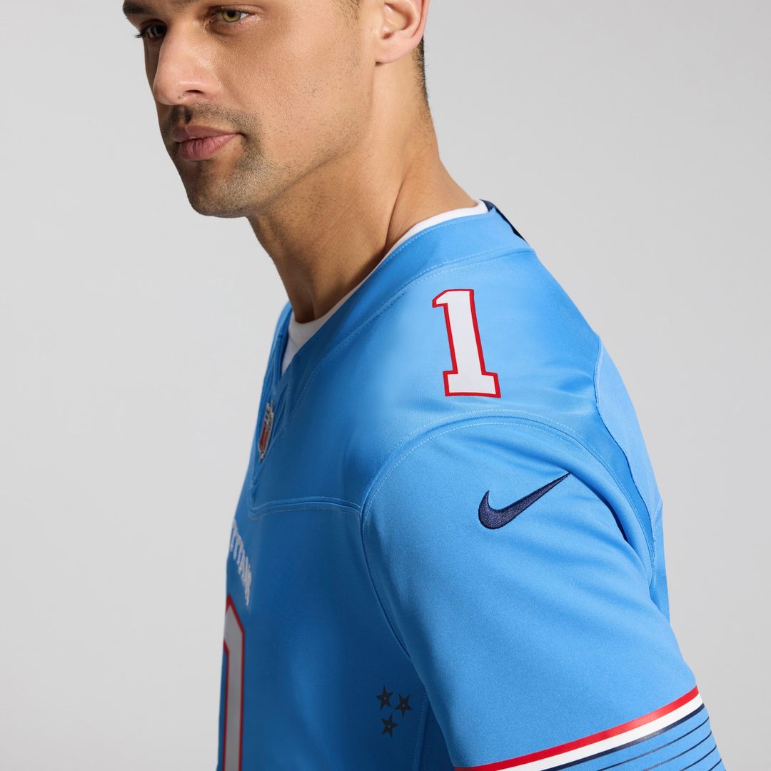 Cameron Ward Tennessee Titans Vapor F.U.S.E. Stitched Limited Jersey - White