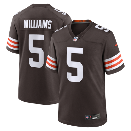 Quincy Williams Cleveland Browns Team Game Jersey - Brown