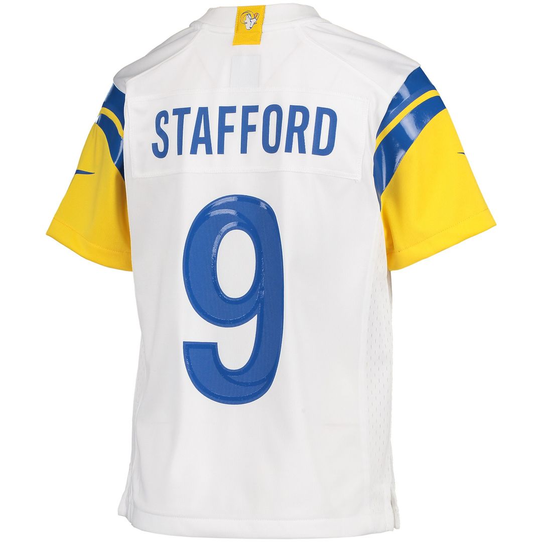 Matthew Stafford Los Angeles Rams Youth Game Jersey - White