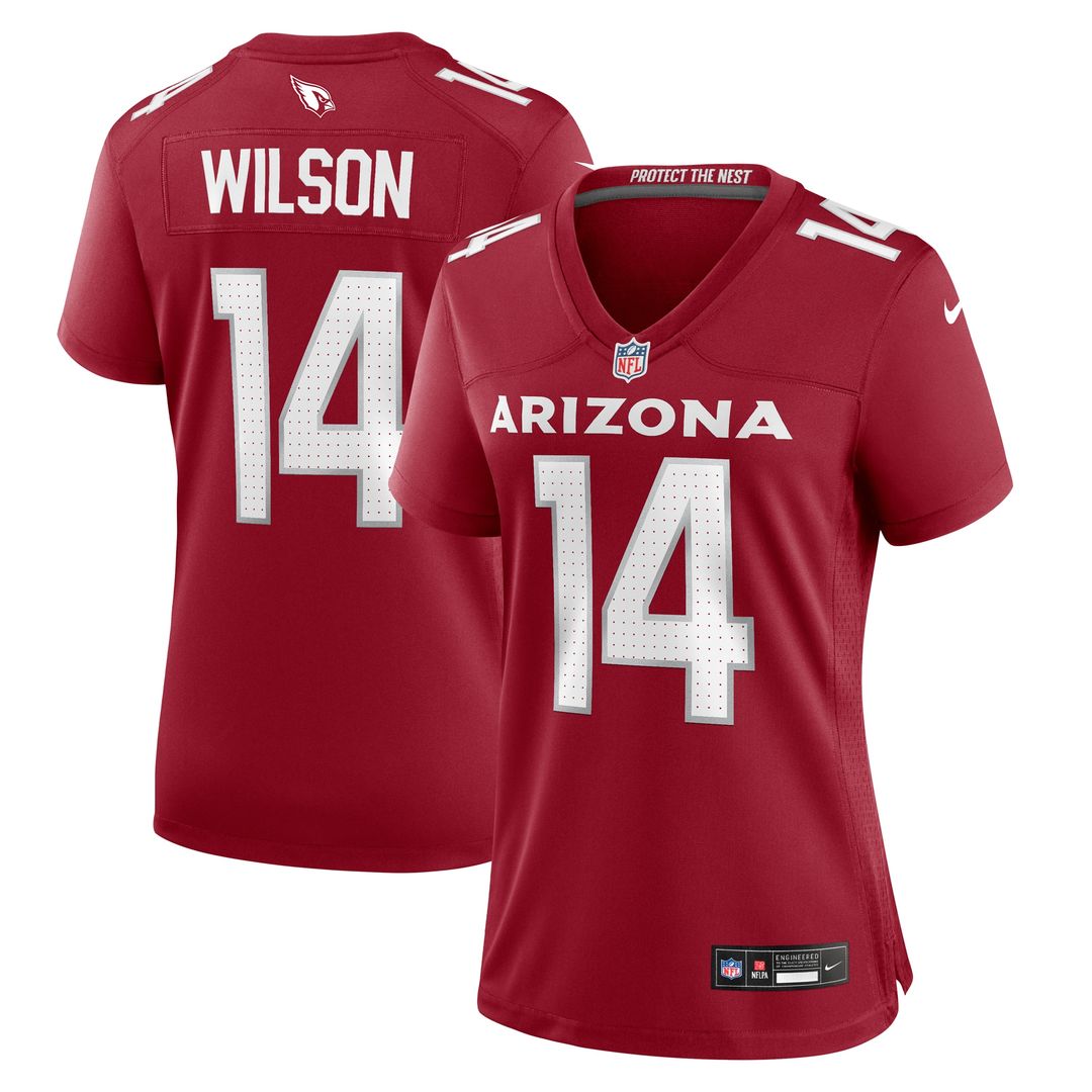 Michael Wilson Arizona Cardinals Women's Team Game Jersey - Cardinal