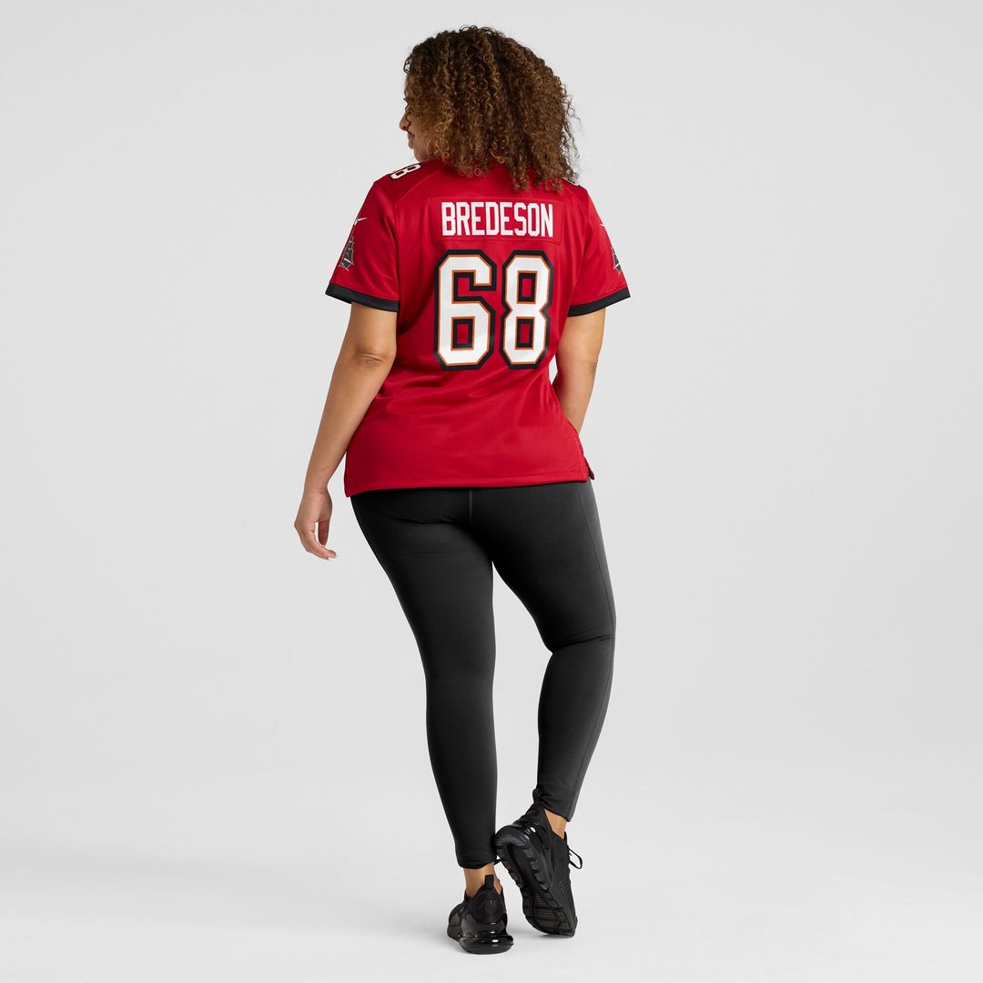 Ben Bredeson Tampa Bay Buccaneers Women's Game Jersey - Red
