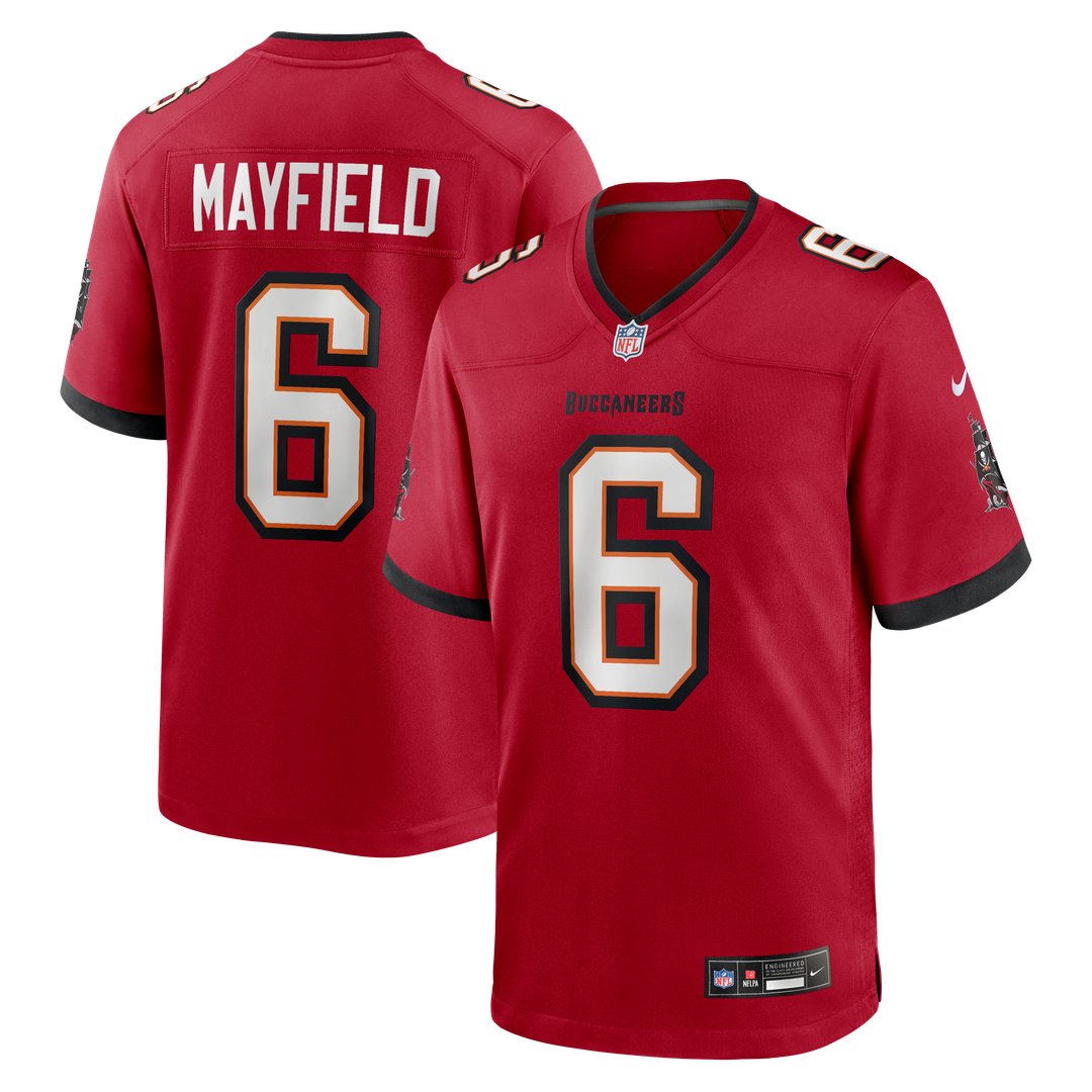 Baker Mayfield Tampa Bay Buccaneers Throwback Game Jersey - Orange