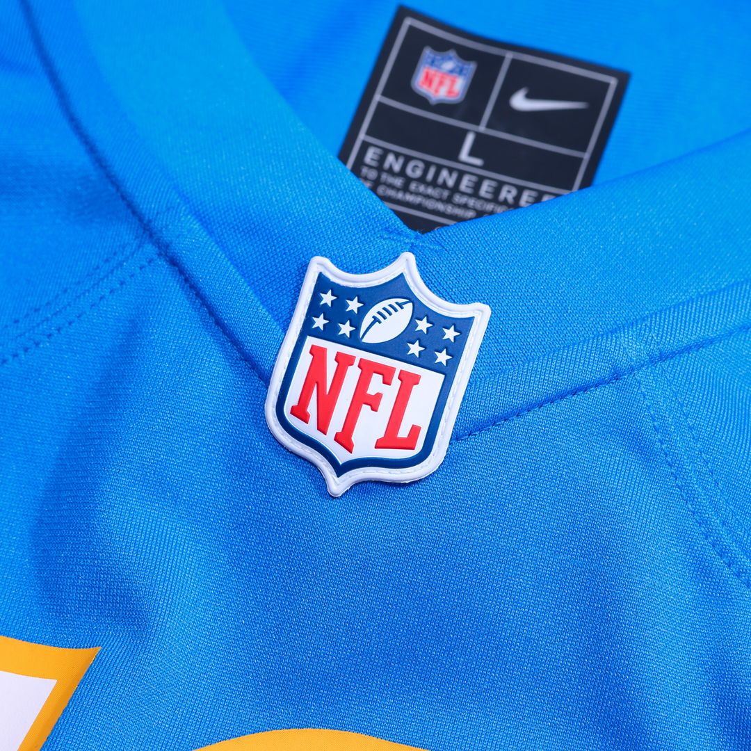 Omarion Hampton Los Angeles Chargers Team Game Jersey - Powder Blue