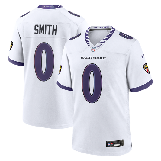 Roquan Smith Baltimore Ravens Game Jersey - White