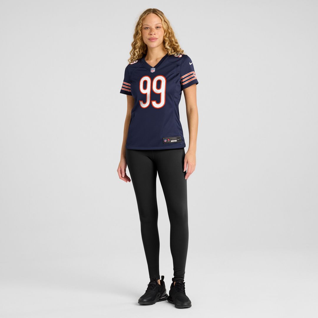 Gervon Dexter Sr Chicago Bears Women's Team Game Jersey - Navy