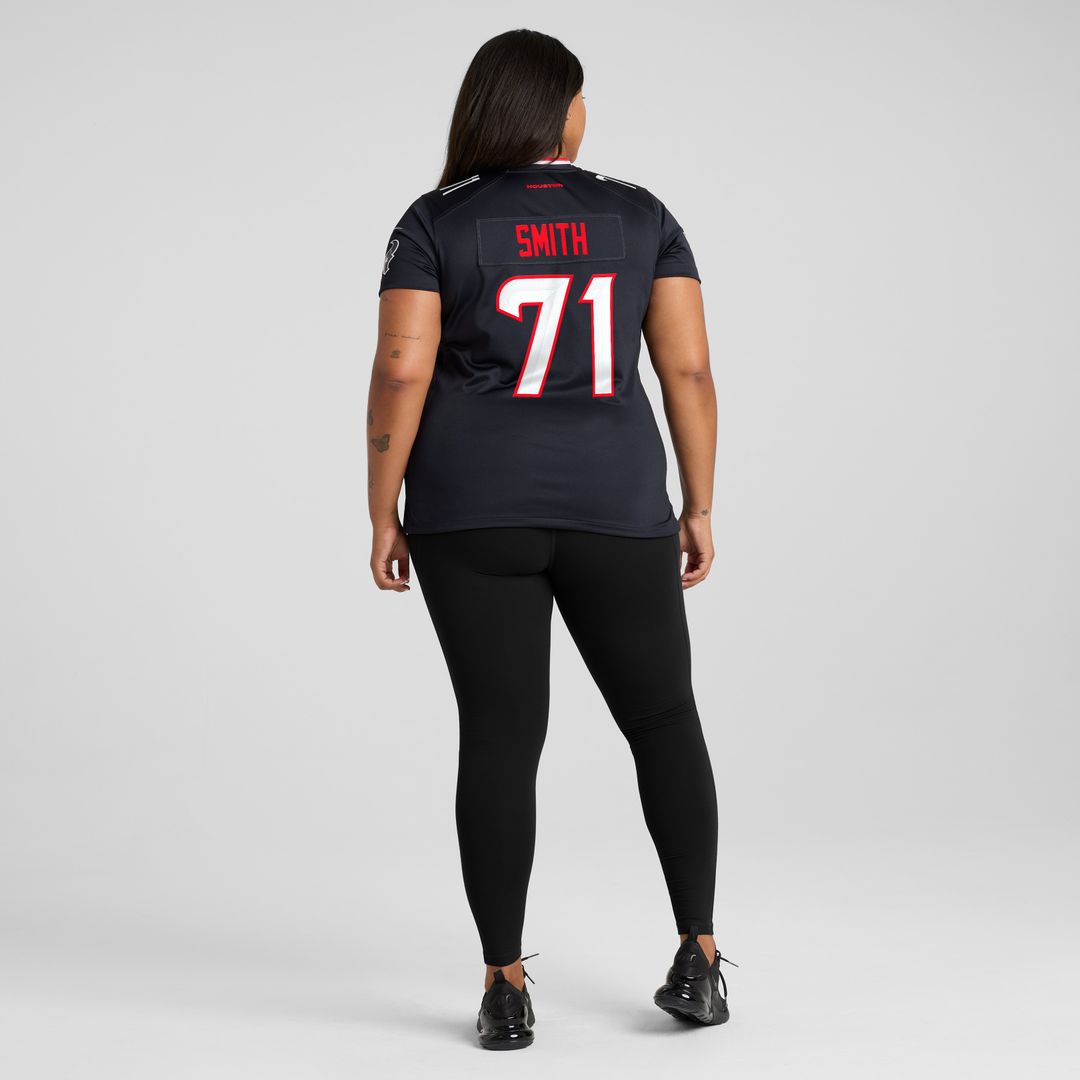 Braden Smith Houston Texans Women's Team Game Jersey - Navy